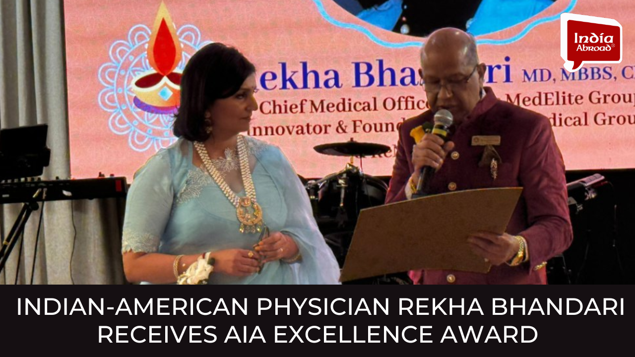 Indian-American physician Rekha Bhandari receives AIA excellence award